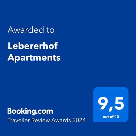 Lebererhof Apartments Rosstal Экстерьер фото